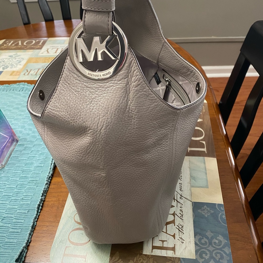 NWT Michael Kors Fulton Leather Hobo Purse